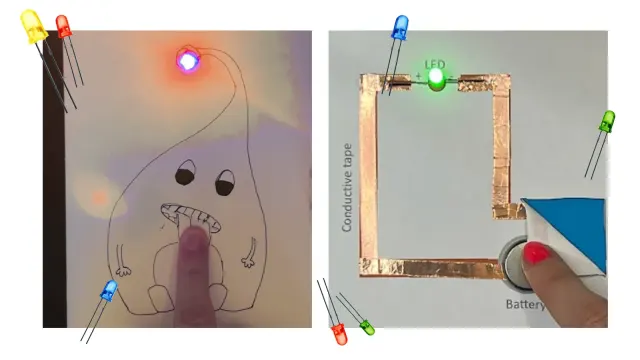 LED-Leuchte-Weihnachtskarten – Bild 1